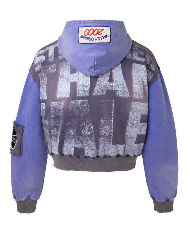 Vale Forever Queen Zip Up Hoodie Blue Main Image