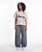 Vale Forever Iced Out Denim Pants Blue