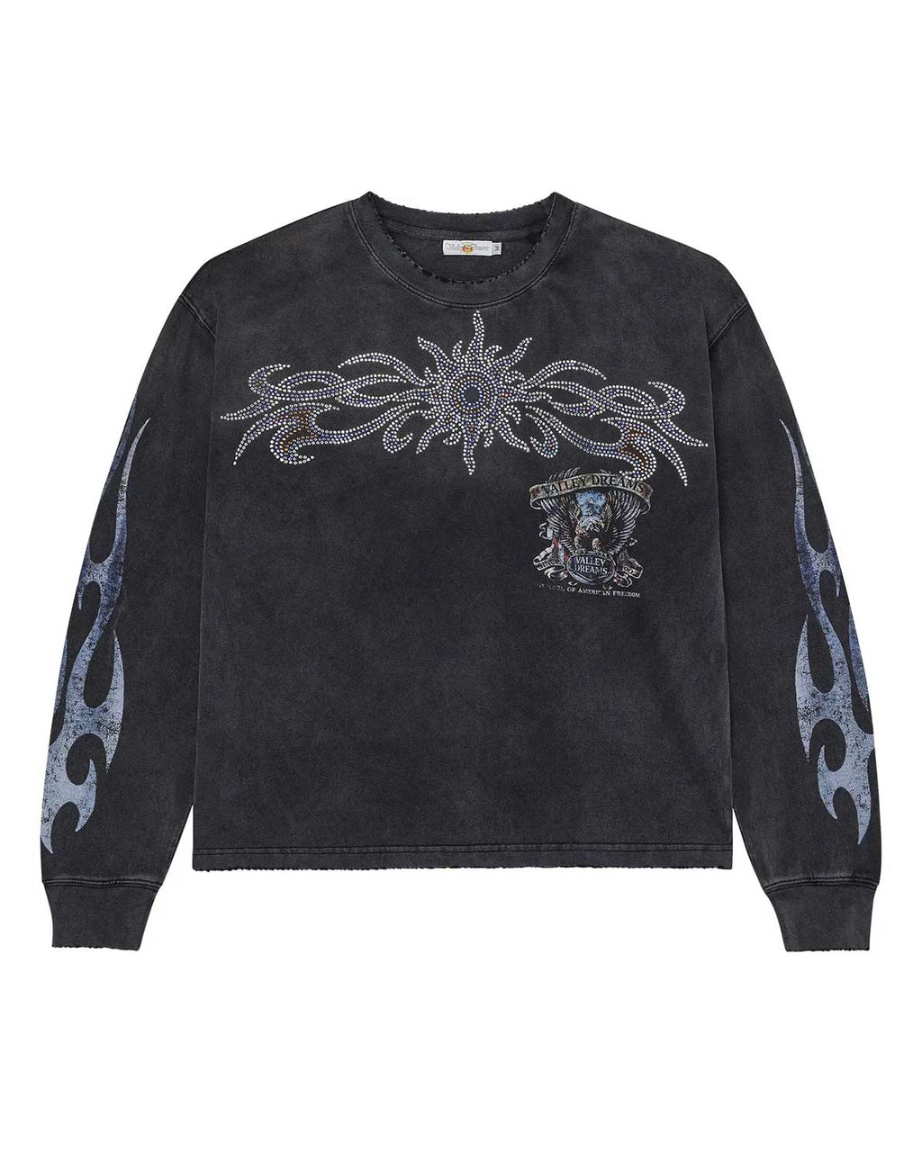 Vale Forever Valley Bling L/S Tee Black