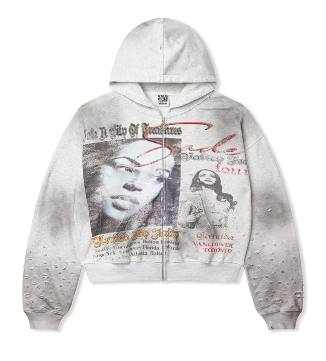Vale Forever Valley Fest Zip Up Hoodie Grey Hover Image